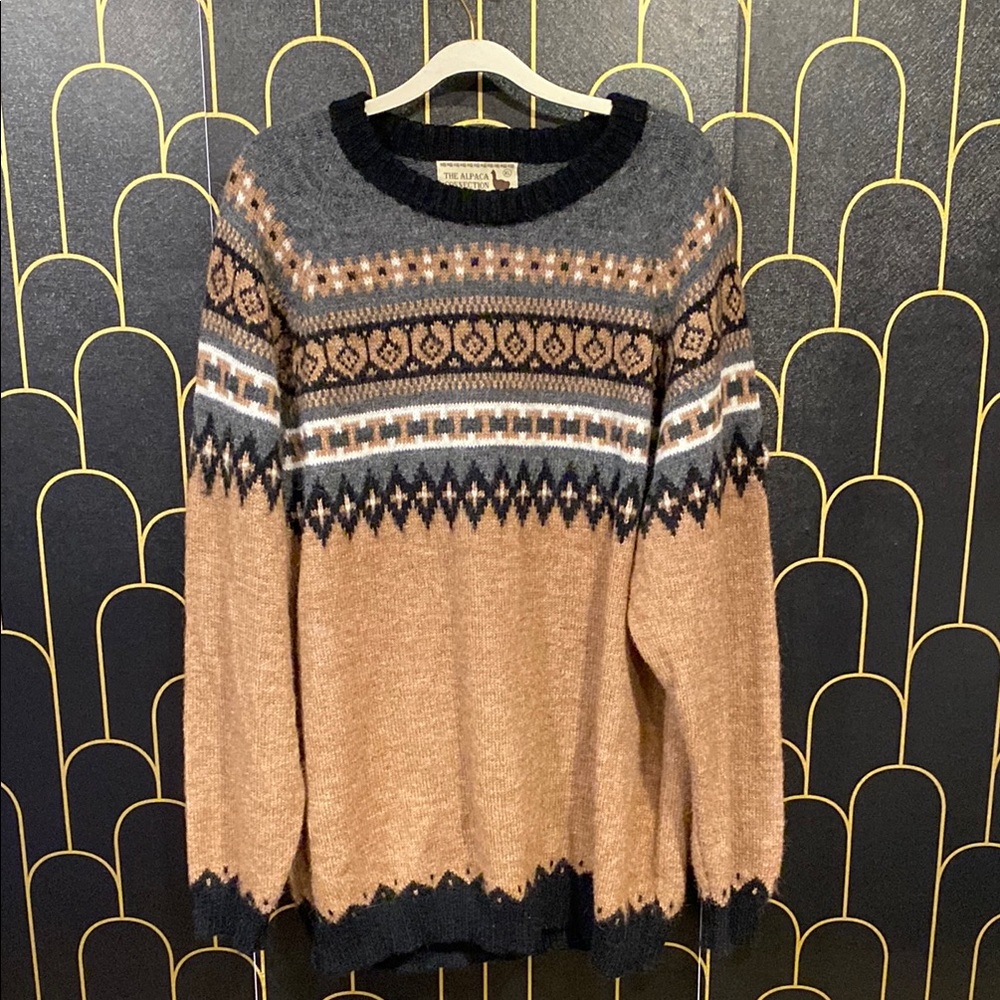 The Alpaca connection sweater size xl